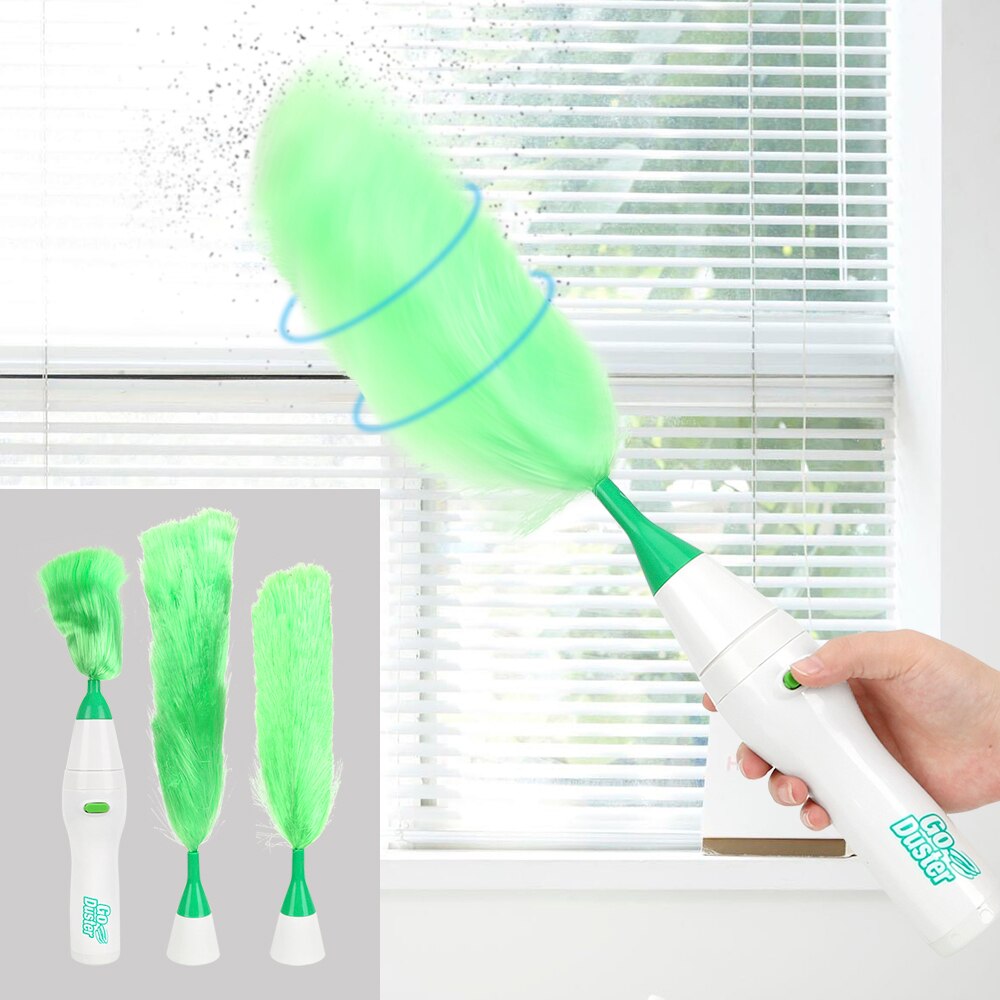 Plumeau Antistatique Réutilisable - Pour Meubles, Voiture, Plafond - Poignée Ergonomique, Doux Sans Rayures