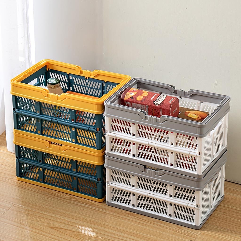 Boîtes De Rangement Avec Couvercles - Organisateur Empilable Pour Nourriture, Jouets, Chaussures - 9