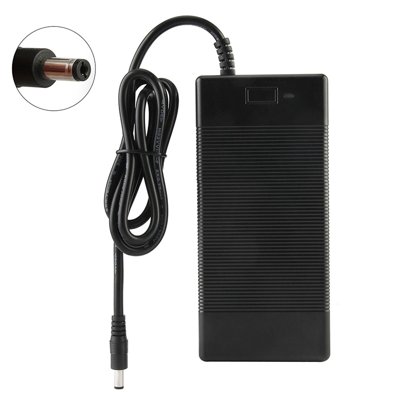 Sortie-42V-1.5A-chargeur-de-batterie-au-Lithium-entrée-100-240V-pour-10-séries-36V-scooter-électrique-e-bike-chargeur-DC-5.5*2.1-connecteur Sortie 42V 1.5A chargeur de batterie au Lithium entrée 100-240V pour 10 séries 36V scooter électrique e-bike chargeur DC 5.5*2.1 connecteur