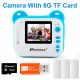 8G Card Blue Camera