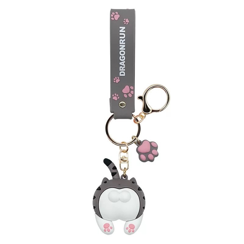 Porte-clés-au-bout-de-chat-pour-femme,-jouet-pour-enfant,-paire-mignonne-d'amoureux,-ornement-de-Couple,-ornement-de-voiture,-lanière,-cadeau-pour-fille,-Kawaii Porte-clés au bout de chat pour femme, jouet pour enfant, paire mignonne d'amoureux, ornement de Couple, ornement de voiture, lanière, cadeau pour fille, Kawaii