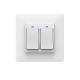 2 Gang White Switch