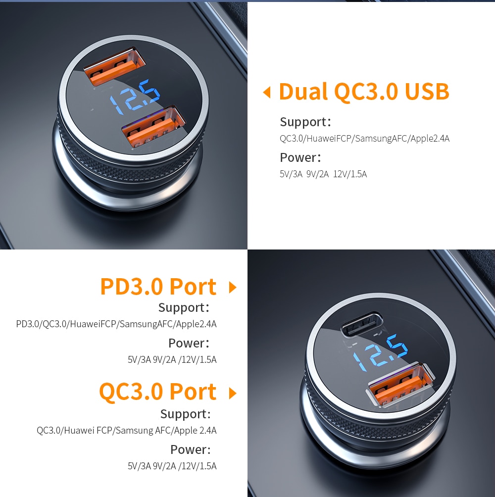 Essager-Mini-chargeur-de-voiture-USB-Charge-rapide-3.0-chargeur-de-Charge-rapide-pour-iPhone-Xiaomi-Type-automatique-C-QC-PD-3.0-chargeur-de-téléphone-portable Essager Mini chargeur de voiture USB Charge rapide 3.0 chargeur de Charge rapide pour iPhone Xiaomi Type automatique C QC PD 3.0 chargeur de téléphone portable