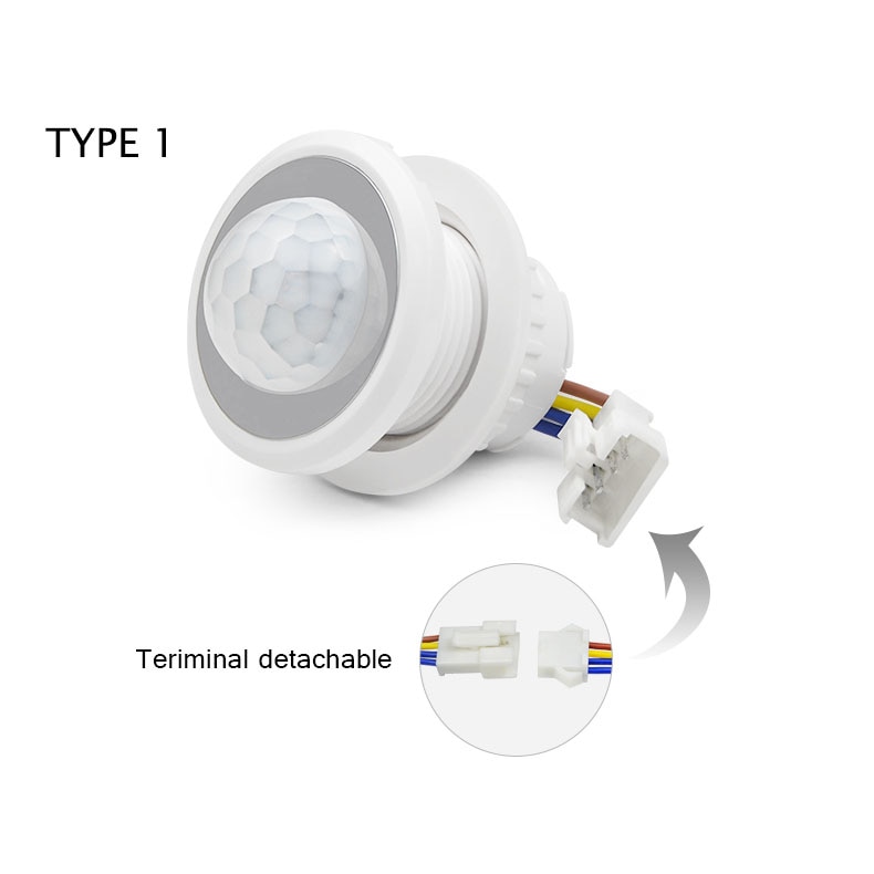 Détecteur De Mouvement Avec éclairage LED - Détection Infrarouge Pour Placard Ou Couloir, Neuf