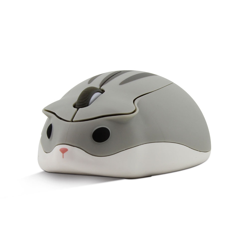 CHYI-Mini-souris-sans-fil-de-dessin-animé,-souris-optique-Usb,-pour-ordinateur-Portable,-motif-Hamster-rose,-pour-enfants,-Macbook CHYI-Mini souris sans fil de dessin animé, souris optique Usb, pour ordinateur Portable, motif Hamster rose, pour enfants, Macbook