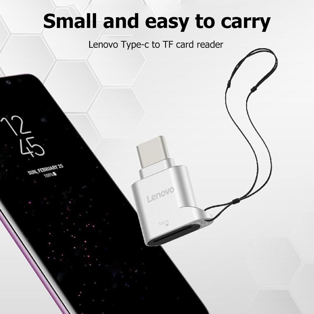 Lenovo-D201-USB-Type-C-lecteur-de-carte-480Mbps-512GB-USB-C-TF-Micro-SD-OTG-adaptateur-type-c-TF-lecteur-de-carte-mémoire-pour-téléphone-portable Lenovo D201 USB Type C lecteur de carte 480Mbps 512GB USB-C TF Micro SD OTG adaptateur type-c TF lecteur de carte mémoire pour téléphone portable