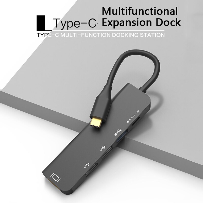 AIXXCO-USB-C-HUB-USB-C-à-3.0-moyeu-HDMI-Thunderbolt-3-adaptateur-pour-MacBook-Samsung-Galaxy-S9-Huawei-P20-Mate-20-Pro-Type-C-HUB-USB AIXXCO USB C HUB USB-C à 3.0 moyeu HDMI Thunderbolt 3 adaptateur pour MacBook Samsung Galaxy S9 Huawei P20 Mate 20 Pro Type C HUB USB