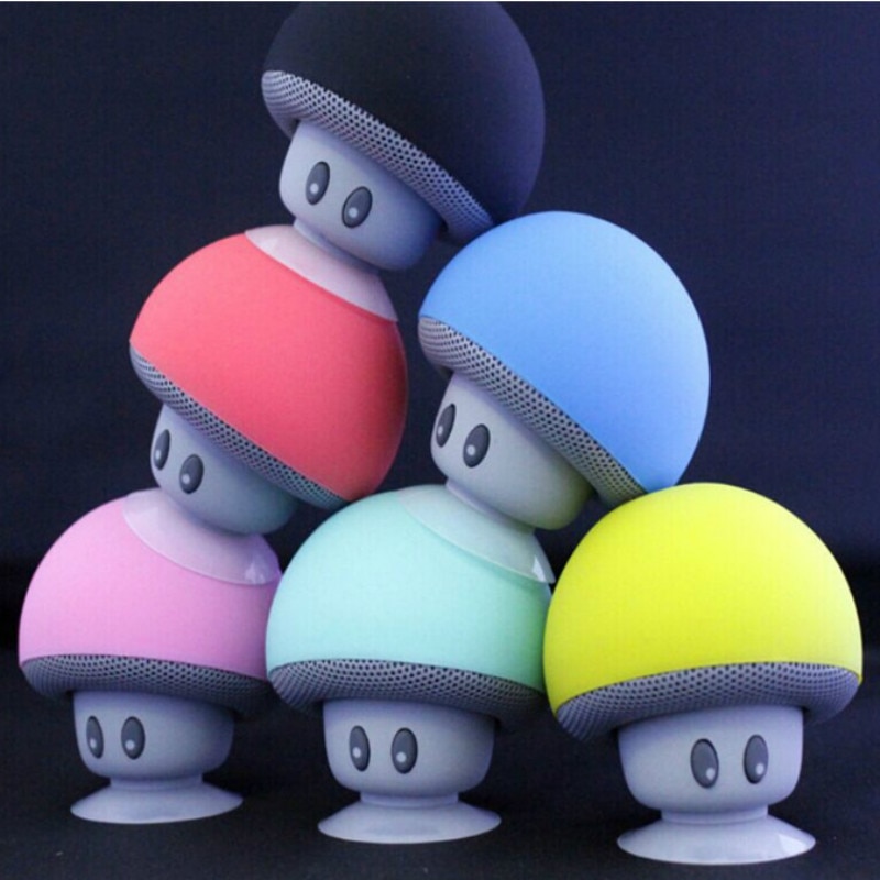 Bande-dessinée-petite-tête-de-champignon-Bluetooth-boîte-de-son-silicone-caoutchouc-ventouse-haut-parleur-de-bureau-portable-téléphone-mobile-support-son Bande dessinée petite tête de champignon Bluetooth boîte de son silicone caoutchouc ventouse haut-parleur de bureau portable téléphone mobile support son