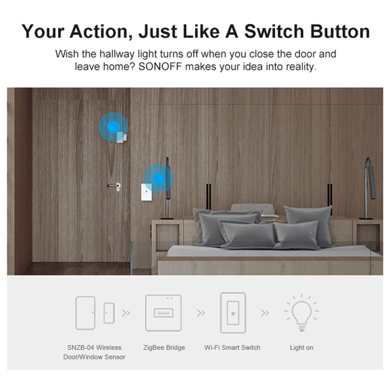 SONOFF-Zigbee-pont/SNZB-01/SNZB-02-/-SNZB-03-/-SNZB-04-Zigbee-appareil-maison-intelligente-Compatible-avec-Alexa-Amazon-Google-Home SONOFF Zigbee pont/SNZB-01/SNZB-02 / SNZB-03 / SNZB-04 Zigbee appareil maison intelligente Compatible avec Alexa Amazon Google Home