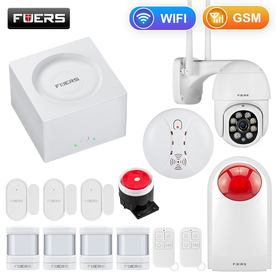 Fuers-G95-alarme-sans-fil-WIFI-GSM-système-d'alarme-de-sécurité-Kit-Tuya-APP-contrôle-détecteur-de-mouvement-capteur-système-d'alarme-antivol Fuers G95 alarme sans fil WIFI GSM système d'alarme de sécurité Kit Tuya APP contrôle détecteur de mouvement capteur système d'alarme antivol