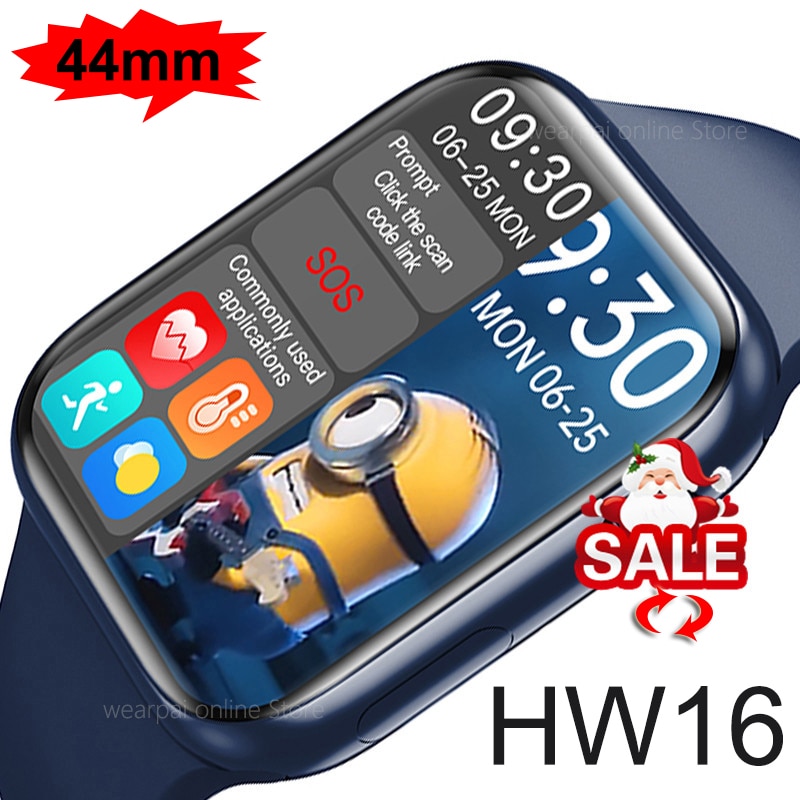 Wearpai-HW16-44mm-montre-intelligente-Series6-plein-écran-Bluetooth-Fitness-bande-appel-musique-jouer-hommes-femmes-Sport-Smartwatch-PK-IWO12-W26 Wearpai HW16 44mm montre intelligente Series6 plein écran Bluetooth Fitness bande appel musique jouer hommes femmes Sport Smartwatch PK IWO12 W26