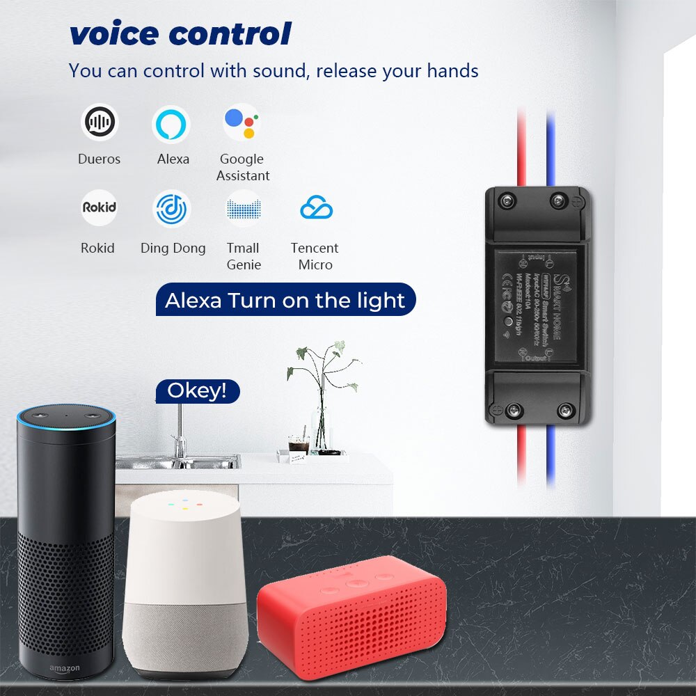 SMATRUL-Tuya-Smart-Home-APP-WiFi-interrupteur-tactile-lumière-RF-433Mhz-panneau-mural-bricolage-relais-Module-minuterie-Alexa-prise-lampe-110-220V SMATRUL Tuya Smart Home APP WiFi interrupteur tactile lumière RF 433Mhz panneau mural bricolage relais Module minuterie Alexa prise lampe 110-220V
