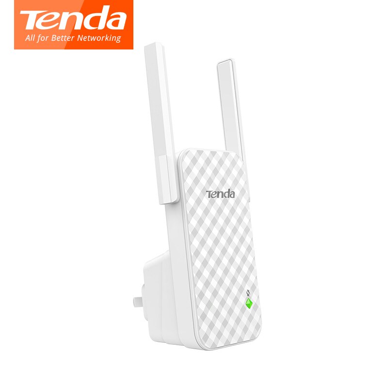 Répéteur-sans-fil-de-WiFi-de-Tenda-A9-300-Mbps,-propulseur-d'extension-de-gamme-de-WiFi-de-routeur-sans-fil,-Client-+-AP-d'amplificateur-de-Signal-de-WiFi Répéteur sans fil de WiFi de Tenda A9 300 Mbps, propulseur d'extension de gamme de WiFi de routeur sans fil, Client + AP d'amplificateur de Signal de WiFi