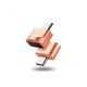 Rose Red Micro USB