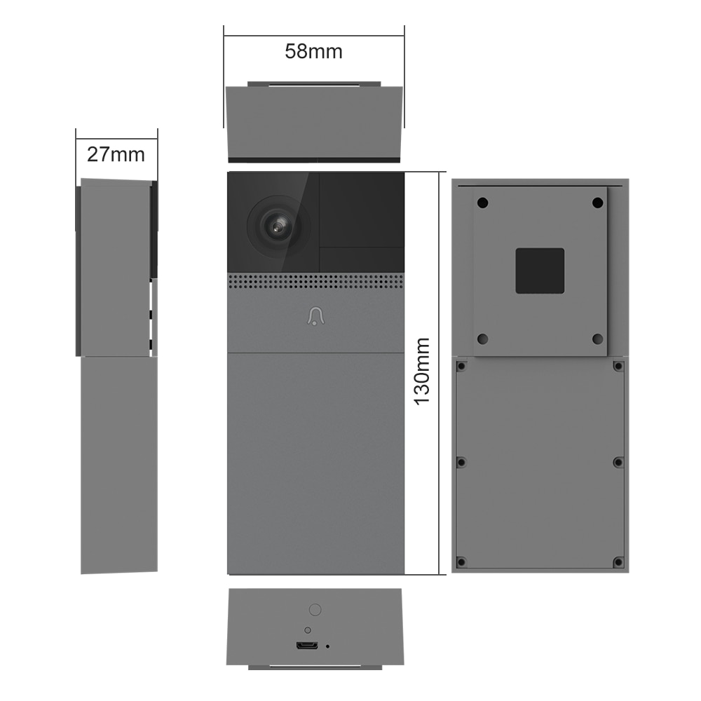 1080P-HD-WIFI-sonnette-intelligente-sans-fil-vidéo-sonnette-interphone-étanche-sécurité-extérieure-téléphone-caméra-maison-moniteur-PIR-Vision 1080P HD WIFI sonnette intelligente sans fil vidéo sonnette interphone étanche sécurité extérieure téléphone caméra maison moniteur PIR Vision