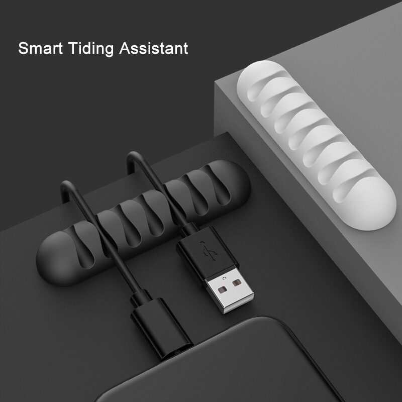 Câble-intelligent-enrouleur-Flexible-Silicone-cordon-gestion-pince-à-support-de-câbles-pour-USB-câble-souris-casque-écouteur-câble-réseau Câble intelligent enrouleur Flexible Silicone cordon gestion pince à support de câbles pour USB câble souris casque écouteur câble réseau