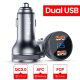 Dual USB Gray