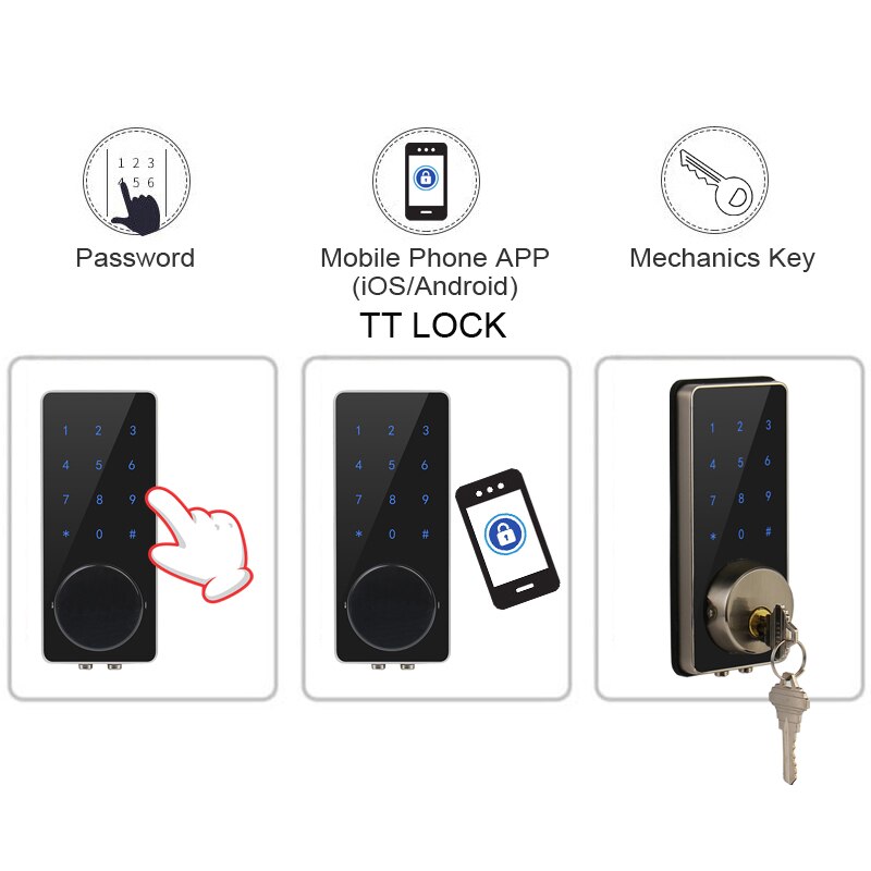 TT-serrure-Bluetooth-pêne-dormant-serrure-de-porte-numérique-électronique-sans-clé-entrée-clavier-tactile-maison-intelligente-remplacement-facile-passerelle-G2 TT serrure Bluetooth pêne dormant serrure de porte numérique électronique sans clé entrée clavier tactile maison intelligente remplacement facile passerelle G2