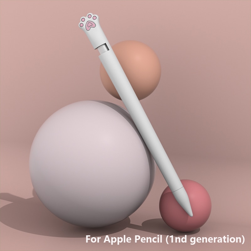 Étui-en-Silicone-pour-Apple-crayon-2-1st-2-étui-à-crayons-tablette-tactile-stylet-housse-de-protection-pochette-Portable-étui-en-Silicone-souple Étui en Silicone pour Apple crayon 2 1st 2 étui à crayons tablette tactile stylet housse de protection pochette Portable étui en Silicone souple