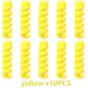 10PCS Yellow