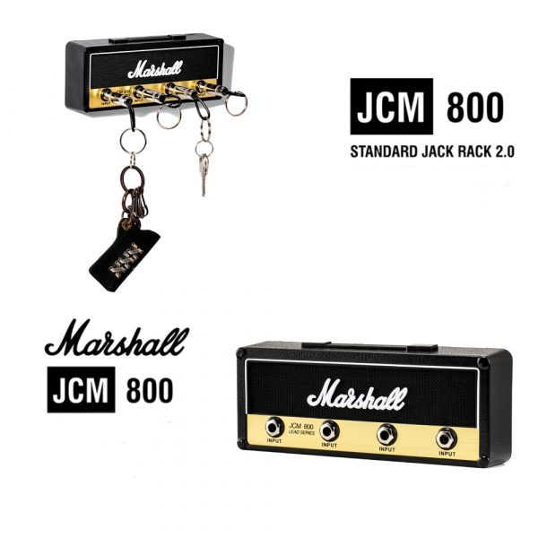 Porte-clés Prise Guitare Marshall - Lot De 4 En Alliage Zinc Pour Amateurs De Musique