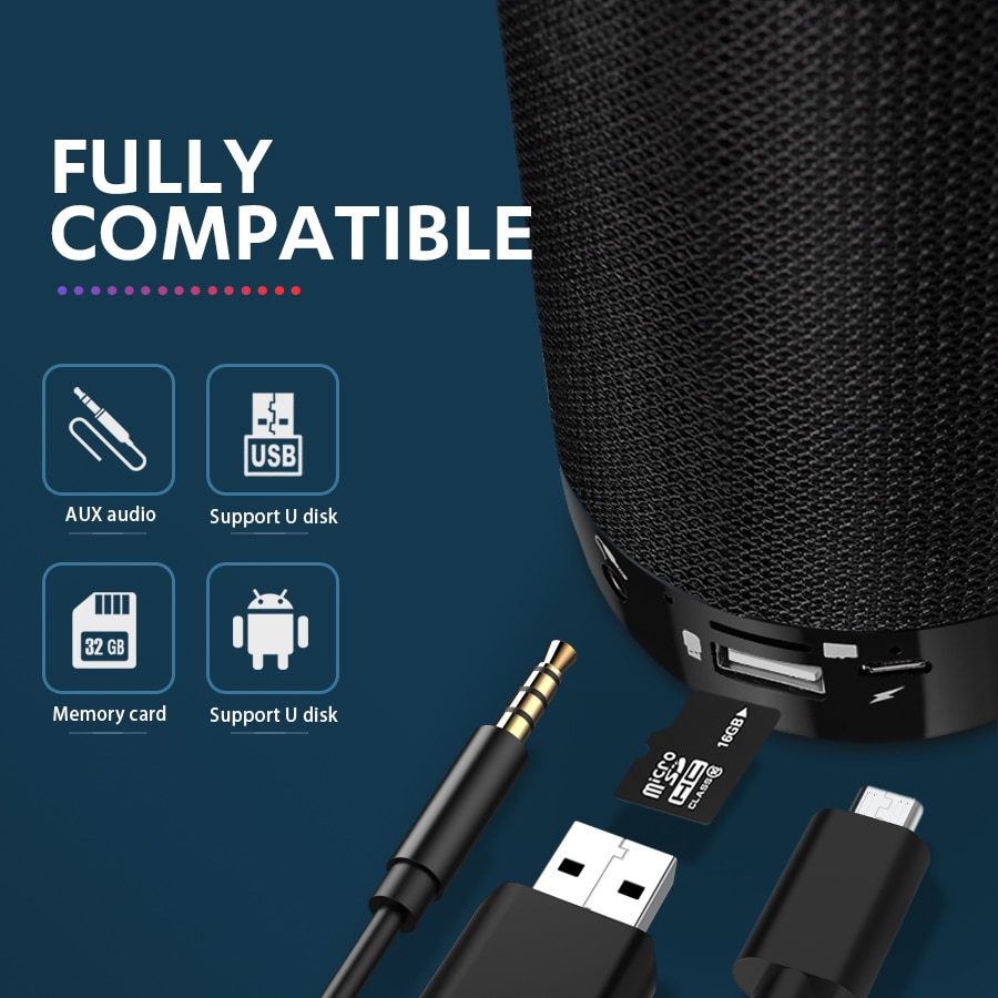 TG113C-Colonne-Portable-Bluetooth-Mini-Haut-Parleur-avec-Radio-FM-TF-Carte-Câble-Sans-Fil-Loundpeakers-&-Support-Pour-Téléphone-9-couleurs TG113C Colonne Portable Bluetooth Mini Haut-Parleur avec Radio FM TF Carte Câble Sans Fil Loundpeakers & Support Pour Téléphone 9 couleurs