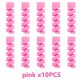 10PCS Pink