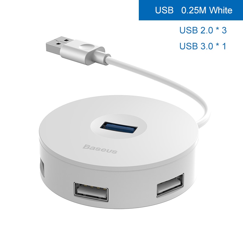 HUB-USB-Baseus-C-HUB-vers-Multi-USB-3.0-pour-MacBook-Pro-pour-Huawei-adaptateur-Dock-haute-vitesse-Type-C-HUB-USB-2.0-séparateur-expanseur HUB USB Baseus C HUB vers Multi USB 3.0 pour MacBook Pro pour Huawei adaptateur Dock haute vitesse Type C HUB USB 2.0 séparateur expanseur