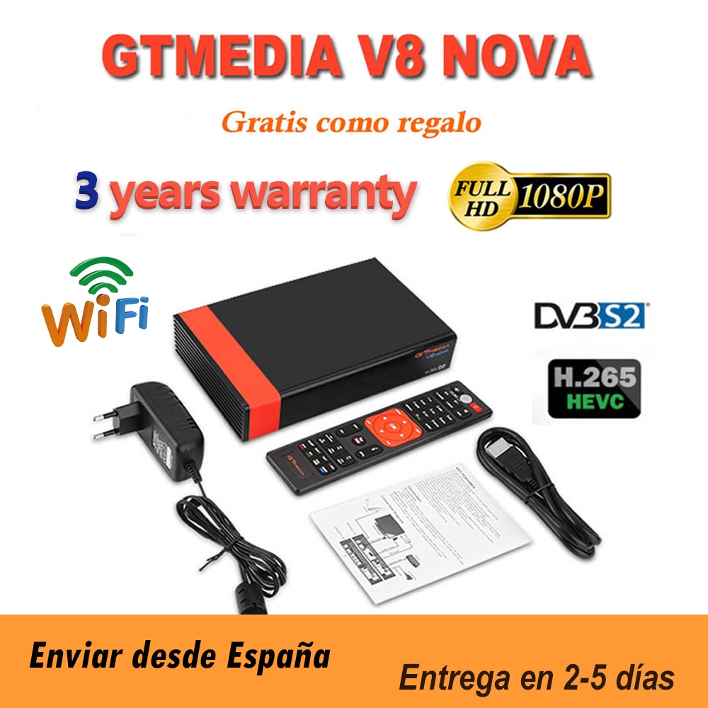 Full-HD-Gtmedia-v8-nova-DVB-S2-récepteur-Satellite-gtmedia-V8X-forme-de-mise-à-niveau-Freesat-v8-soutien-d'honneur-H.265-WiFi-intégré-aucune-application Full HD Gtmedia v8 nova DVB-S2 récepteur Satellite gtmedia V8X forme de mise à niveau Freesat v8 soutien d'honneur H.265 WiFi intégré aucune application