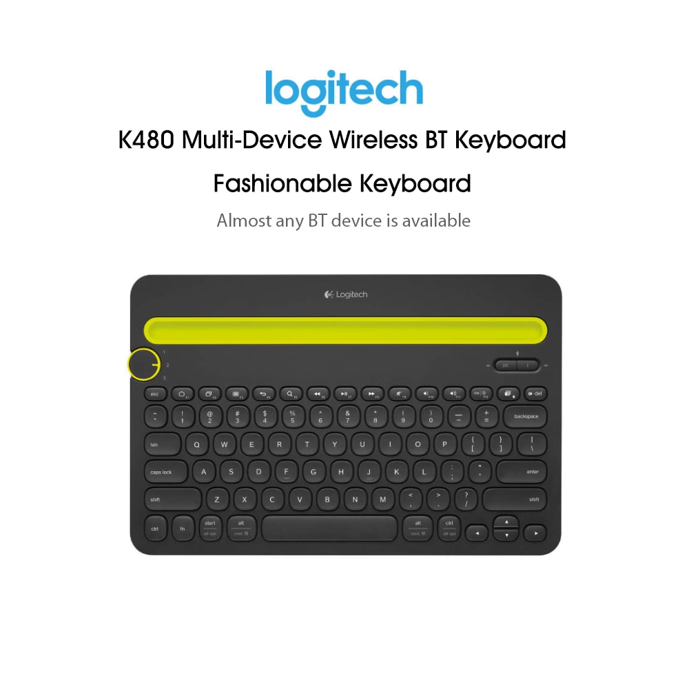 Housse De Protection En Néoprène Pour Clavier Logitech K480 - Pochette De Transport Anti-chocs, Rayures, Poussière