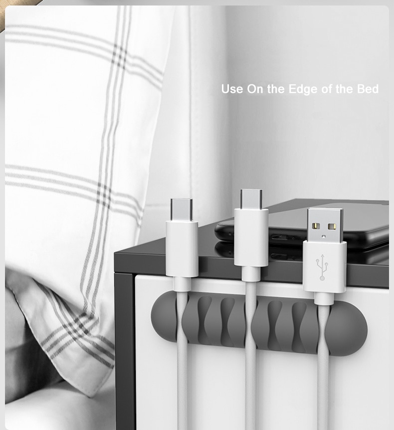 Câble-intelligent-enrouleur-Flexible-Silicone-cordon-gestion-pince-à-support-de-câbles-pour-USB-câble-souris-casque-écouteur-câble-réseau Câble intelligent enrouleur Flexible Silicone cordon gestion pince à support de câbles pour USB câble souris casque écouteur câble réseau