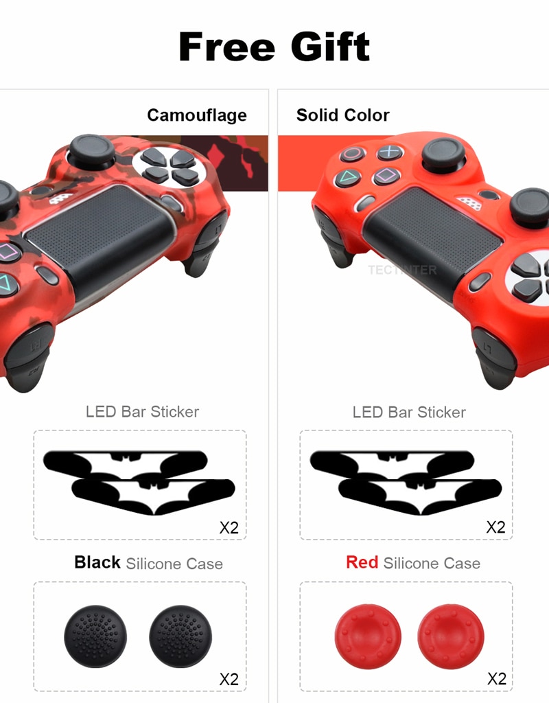 Housse-souple-en-caoutchouc-de-Gel-de-Silicone-pour-SONY-Playstation-4-PS4-contrôleur-étui-de-Protection-de-la-peau-pour-PS4-Pro-contrôle-de-manette-mince Housse souple en caoutchouc de Gel de Silicone pour SONY Playstation 4 PS4 contrôleur étui de Protection de la peau pour PS4 Pro contrôle de manette mince
