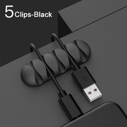 Câble-intelligent-enrouleur-Flexible-Silicone-cordon-gestion-pince-à-support-de-câbles-pour-USB-câble-souris-casque-écouteur-câble-réseau Câble intelligent enrouleur Flexible Silicone cordon gestion pince à support de câbles pour USB câble souris casque écouteur câble réseau