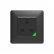 UK Black Wall Socket