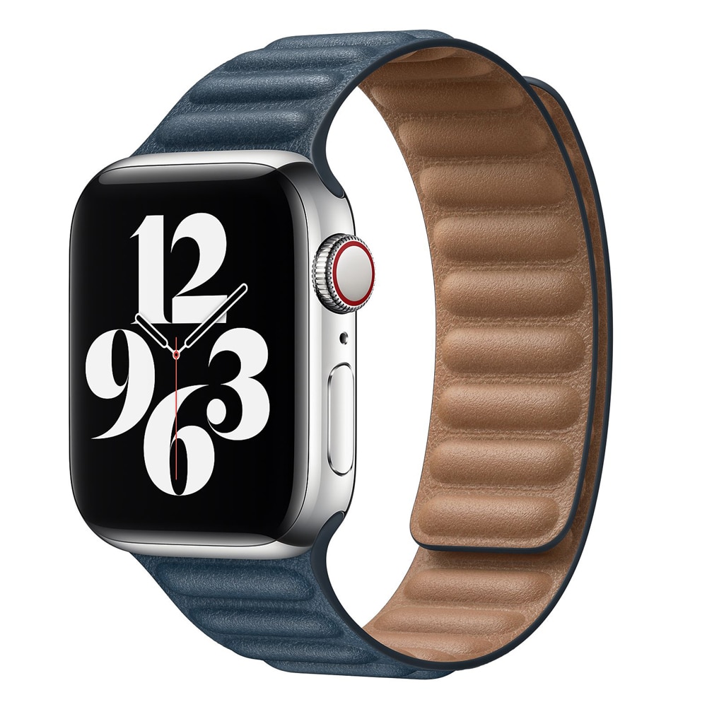 Bracelet-en-cuir-pour-bracelet-de-montre-Apple-44mm-40mm-38mm-42mm-montre-1:1-bracelet-à-boucle-magnétique-original-iWatch-seires-5-4-6-SE Bracelet en cuir pour bracelet de montre Apple 44mm 40mm 38mm 42mm montre 1:1 bracelet à boucle magnétique original iWatch seires 5 4 6 SE