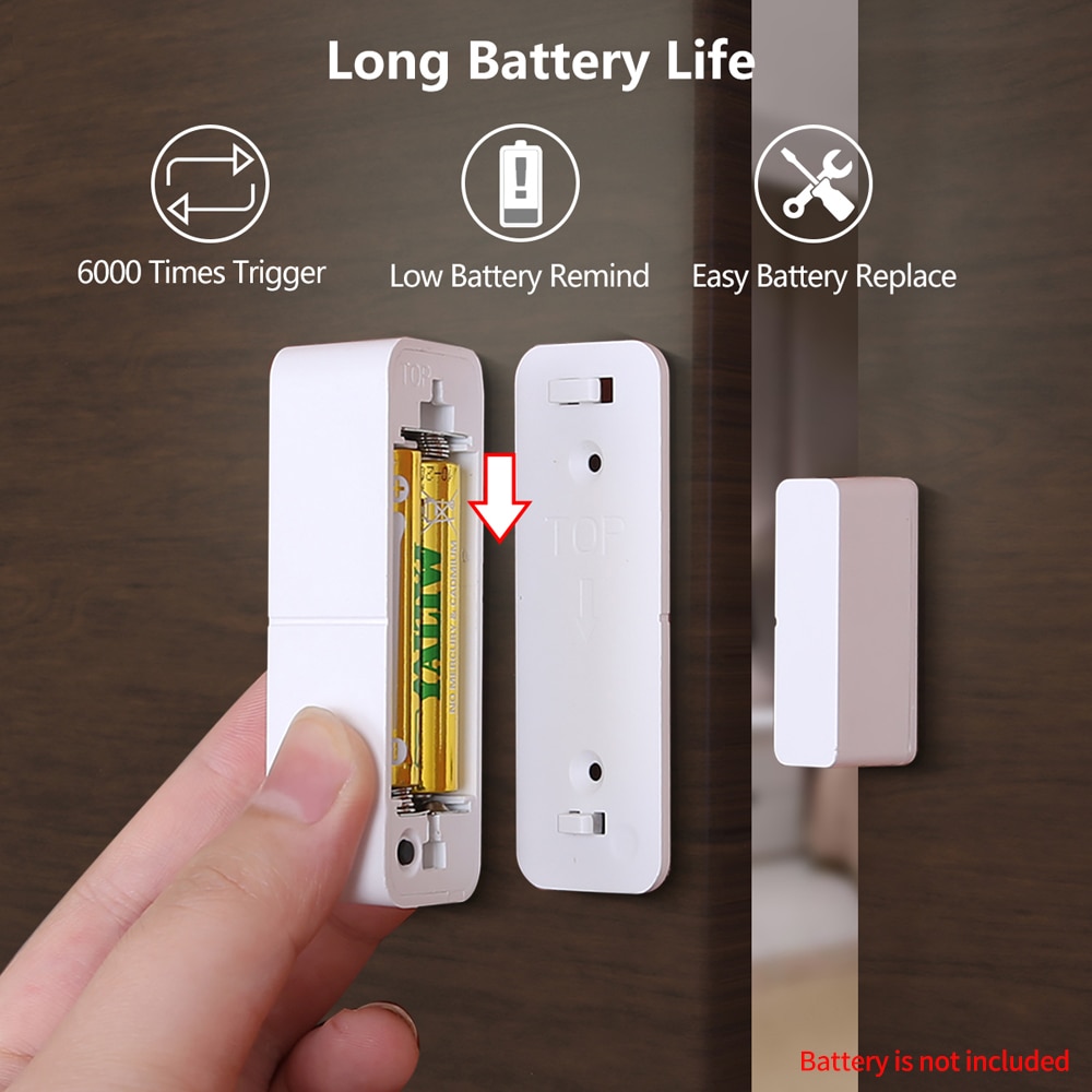Capteur-de-porte/fenêtre,-ouverture,-fermeture,-tuya,-application-wi-fi,-télécommande,-Compatible-avec-Alexa-et-Google-Assistant Capteur de porte/fenêtre, ouverture, fermeture, tuya, application wi-fi, télécommande, Compatible avec Alexa et Google Assistant