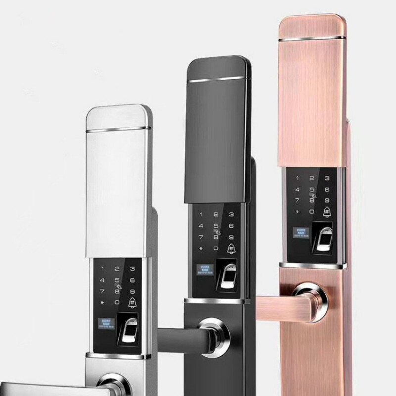 2020-nouvelle-sécurité-intelligente-serrure-de-porte-biométrique-empreinte-digitale-serrure-numérique-coffre-fort-électronique-porte-déverrouillage-Intelligent 2020 nouvelle sécurité intelligente serrure de porte biométrique empreinte digitale serrure numérique coffre-fort électronique porte déverrouillage Intelligent