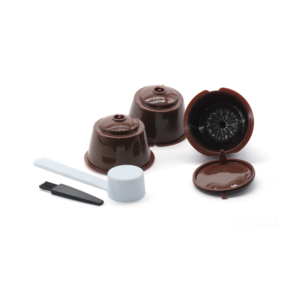 Tasse-de-filtre-de-Capsule-de-café-réutilisable-de-3-pièces-pour-Nescafe-Dolce-Gusto-casquettes-rechargeables Tasse de filtre de Capsule de café réutilisable de 3 pièces pour Nescafe Dolce Gusto casquettes rechargeables