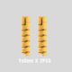 2PCS Yellow