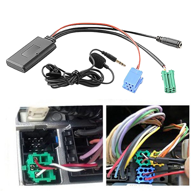 Voiture-Bluetooth-5.0-Aux-câble-Microphone-mains-libres-téléphone-portable-adaptateur-d'appel-gratuit-pour-Renault-2005-2011 Voiture Bluetooth 5.0 Aux câble Microphone mains libres téléphone portable adaptateur d'appel gratuit pour Renault 2005-2011