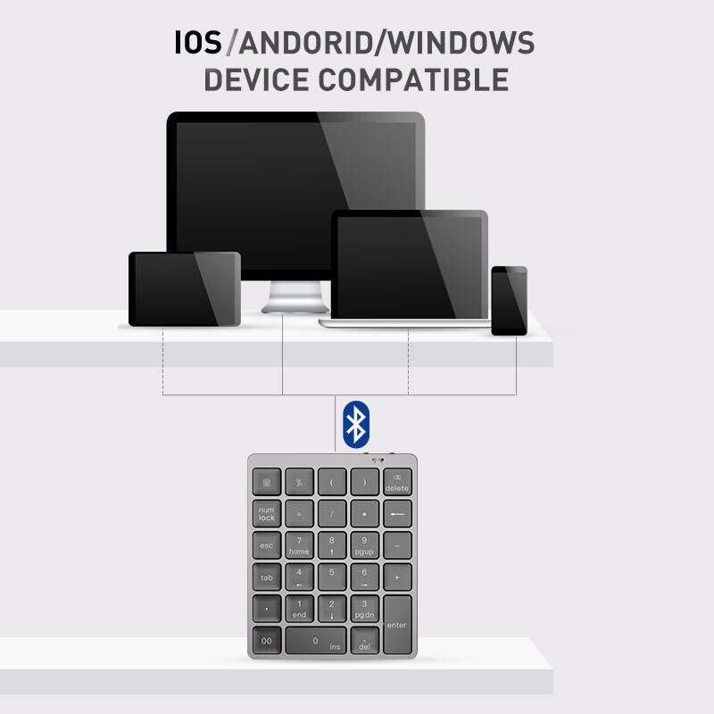 Clavier-numérique-Bluetooth-clavier-portable-avec-séparateur-de-moyeu-USB-couverture-en-alliage-d'aluminium-pour-téléphone-Android-Ipad-Macbook-Windows Clavier numérique Bluetooth clavier portable avec séparateur de moyeu USB couverture en alliage d'aluminium pour téléphone Android Ipad Macbook Windows