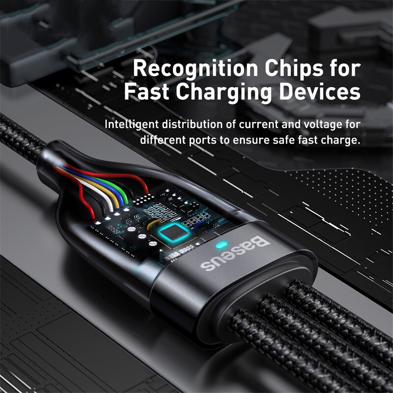 Câble-USB-C-Baseus-3-en-1-pour-iPhone-12-Pro-11-XR-câble-chargeur-100W-câble-Micro-USB-Type-C-pour-Huawei-Xiaomi-Redmi-Note-9-8-Pro Câble USB C Baseus 3 en 1 pour iPhone 12 Pro 11 XR câble chargeur 100W câble Micro USB Type C pour Huawei Xiaomi Redmi Note 9 8 Pro
