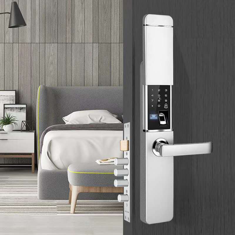 2020-nouvelle-sécurité-intelligente-serrure-de-porte-biométrique-empreinte-digitale-serrure-numérique-coffre-fort-électronique-porte-déverrouillage-Intelligent 2020 nouvelle sécurité intelligente serrure de porte biométrique empreinte digitale serrure numérique coffre-fort électronique porte déverrouillage Intelligent