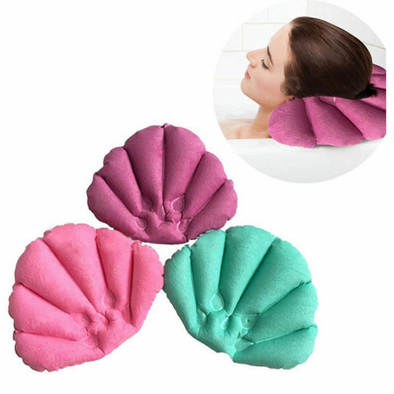Doux-accueil-Spa-gonflable-bain-oreiller-tasses-coquille-en-forme-de-cou-baignoire-coussin-soutien-oreiller-baignoire-coussin-couleur-aléatoire Doux accueil Spa gonflable bain oreiller tasses coquille en forme de cou baignoire coussin soutien oreiller baignoire coussin couleur aléatoire