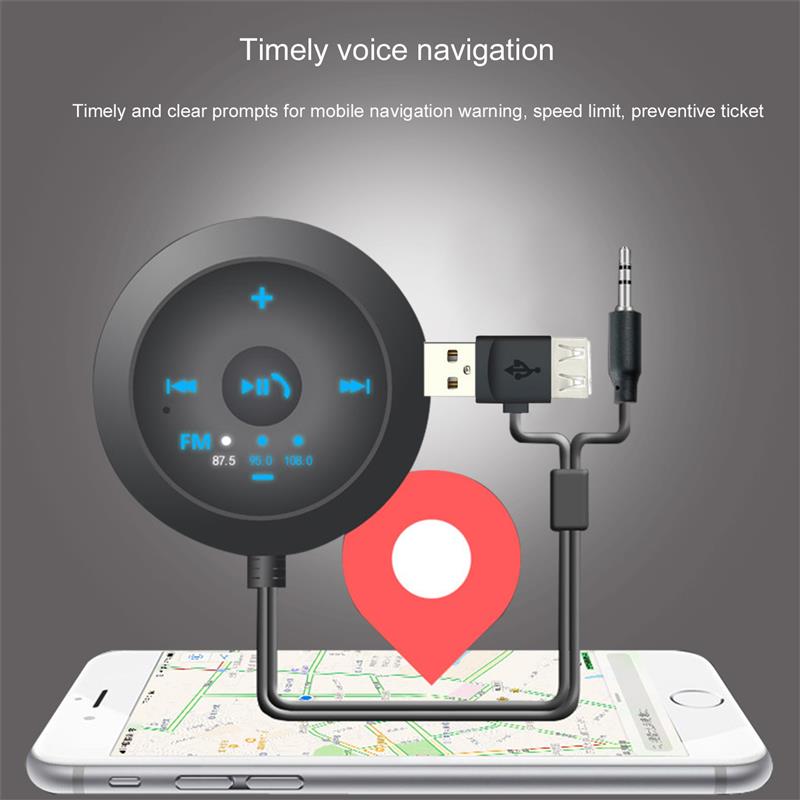 Onever-haut-parleur-Bluetooth-pour-voiture,-alimentation-USB,-Radio-FM,-AUX,-sans-fil,-mains-libres,-Kit-d'appel-de-voiture,-adaptateur-récepteur-de-musique-avec-affichage-de-LED Onever-haut-parleur Bluetooth pour voiture, alimentation USB, Radio FM, AUX, sans fil, mains libres, Kit d'appel de voiture, adaptateur récepteur de musique avec affichage de LED