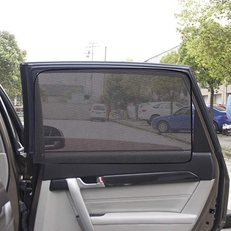 Magnétique voiture pare-soleil Protection UV voiture rideau voiture fenêtre  pare-soleil fenêtre latérale maille pare-soleil été Protection fenêtre Film, ✓ Meilleur prix au Maroc