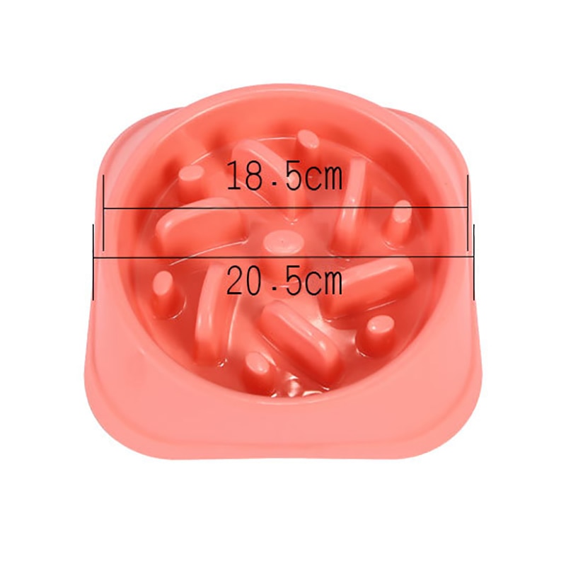 2019-Portable-chien-alimentation-nourriture-bols-chiot-ralentir-manger-mangeoire-plat-Bowel-prévenir-l'obésité-chiens-fournitures-livraison-directe 2019 Portable chien alimentation nourriture bols chiot ralentir manger mangeoire plat Bowel prévenir l'obésité chiens fournitures livraison directe