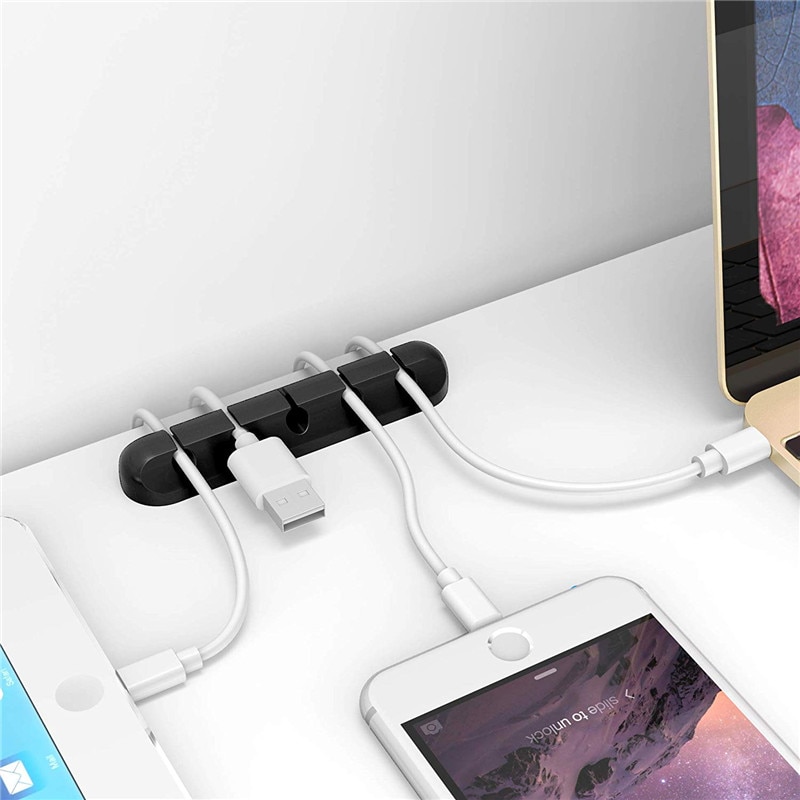 IKSNAIL-–-Porte-câble-en-silicone-élastique,-organisateur-de-fils,-getion-de-chargeurs,-bobineuse,-USB,-support-pour-souris,-clavier,-écouteur,-casque IKSNAIL – Porte-câble en silicone élastique, organisateur de fils, getion de chargeurs, bobineuse, USB, support pour souris, clavier, écouteur, casque