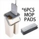 6pcs mop cloth