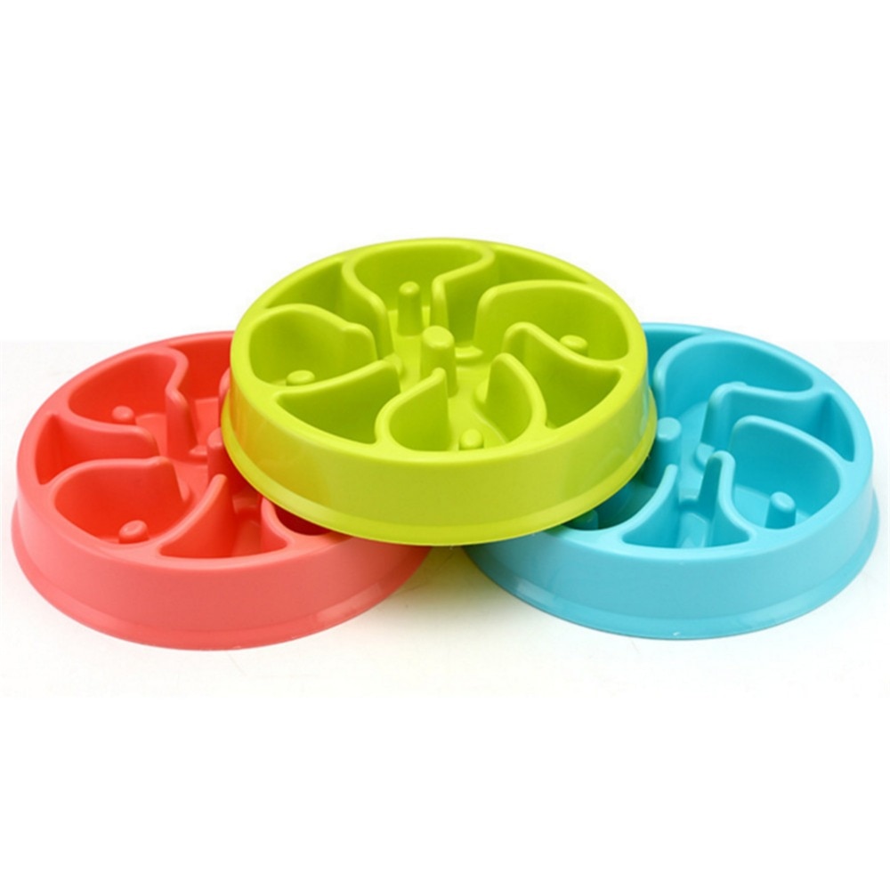 2019-Portable-chien-alimentation-nourriture-bols-chiot-ralentir-manger-mangeoire-plat-Bowel-prévenir-l'obésité-chiens-fournitures-livraison-directe 2019 Portable chien alimentation nourriture bols chiot ralentir manger mangeoire plat Bowel prévenir l'obésité chiens fournitures livraison directe